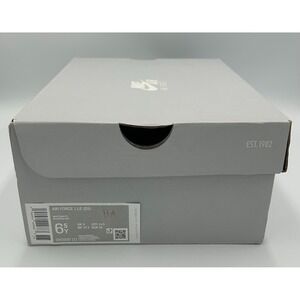 Authentic Nike Air Force 1 *SHOE BOX ONLY*‎ LE WHITE/WHITE GS 6.5Y DH2920 111